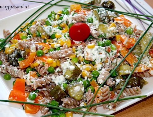 Cottage Cheese Nudelsalat